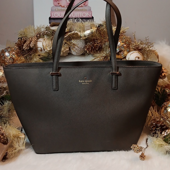 Kate Spade large Grey Tote/Bag - Picture 1 of 7